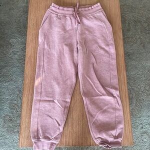 Lululemon scuba sweats heathered pink